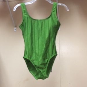 Green Bodysuit/Swimsuit